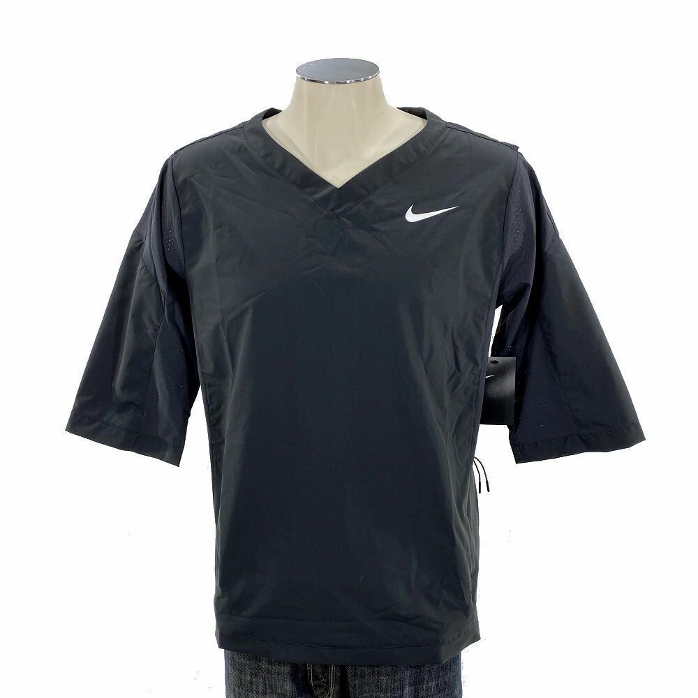 NWT Nike Batting Cage Jacket M‎ Gray Mens Baseball Coachs Warm Up Train $85